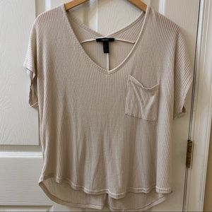 Forever21 ribbed flowy top